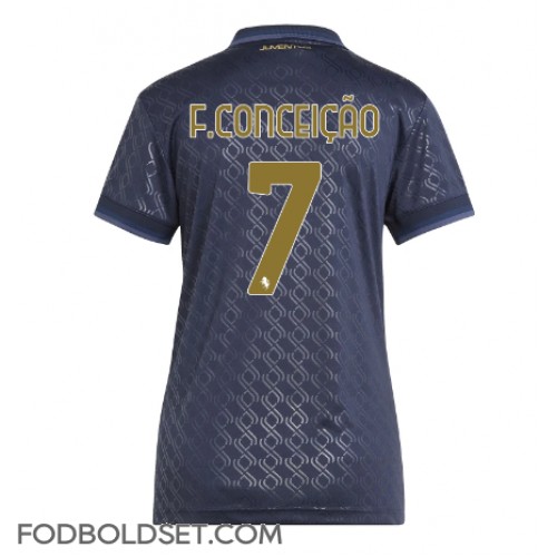 Juventus Francisco Conceicao #7 Tredjetrøje Dame 2024-25 Kortærmet